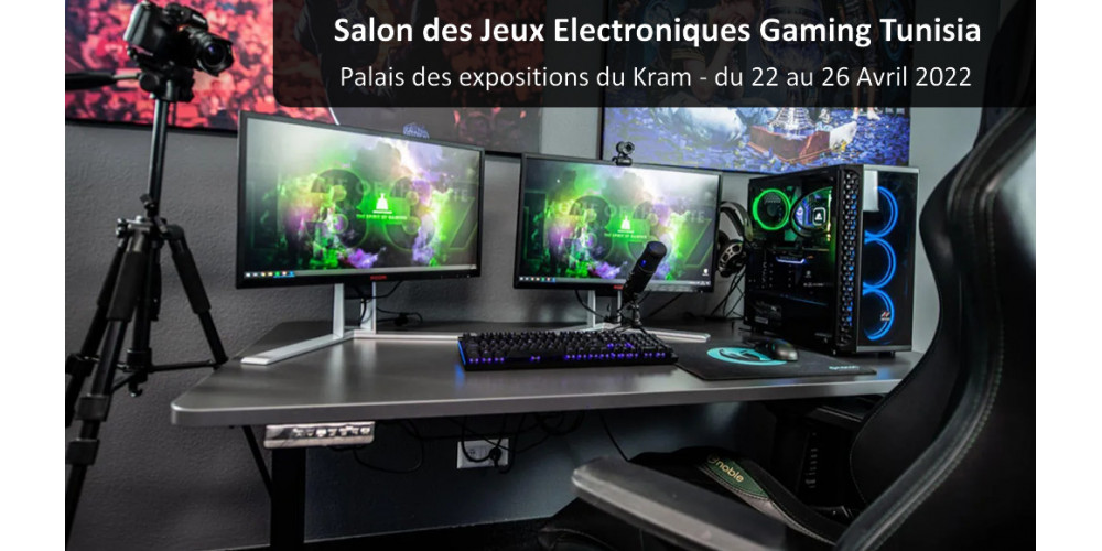 Salon des jeux electroniques Gaming tunisia