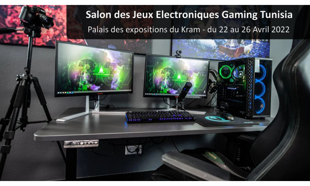 Salon des jeux electroniques Gaming tunisia